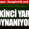 ﻿Trabzonspor - Fatih Karagümrük canlı anlatım
