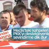 Şehit babasına: Sevindirme Meclis'teki kahpeleri