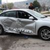 Otomobiller kavşakta çarpıştı: 2 yaralı Otomobiller kavşakta çarpıştı: 2 yaralı