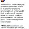 Başörtülülere nefret kusan doktora öğrencisi Twitter'da TT oldu! Tepki yağıyor