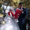 Gelin arabasında 'şehit' mesajı Gelin arabasında 'şehit' mesajı