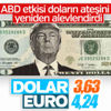 Dolar ve euro yükseldi