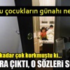 Polisi karşısında gören çocuk, 'Ben de silah yok'