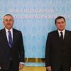 Dışişleri Bakanı Çavuşoğlu, Türkmenistan'daki temaslarının ardından basını bilgilendirdi Dışişleri Bakanı Çavuşoğlu, Türkmenistan'daki temaslarının ardından basını bilgilendirdi