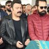 Bülent Emrah Parlak babasını uğurladı