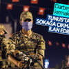 Tunus'ta 1 ay süreyle sokağa çıkma yasağı ilan edildi Tunus'ta 1 ay süreyle sokağa çıkma yasağı ilan edildi