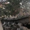 Kahramanmaraş’ta metruk bina çöktü Kahramanmaraş’ta metruk bina çöktü
