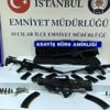 Avcılar’da kafeden adeta cephane çıktı Avcılar’da kafeden adeta cephane çıktı