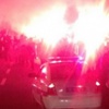 Beşiktaş'a çılgın meşalelli karşılama! Beşiktaş'a çılgın meşalelli karşılama!