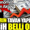 ﻿Baş ekonomist İbrahim Aksoy doların tavan yapacağı tarihi 21 Ekim olarak duyurdu