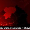Karadeniz de imal edilen silahlar 21 ülkeye satıldı