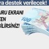 1300 lira destek! İnternetten başvurabilirsiniz işte şartları ve başvuru ekranı 1300 lira destek! İnternetten başvurabilirsiniz işte şartları ve başvuru ekranı