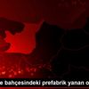 Kocaeli de bahçesindeki prefabrik yanan okul tatil ... Kocaeli de bahçesindeki prefabrik yanan okul tatil ...