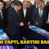 Başbakan Davutoğlu metroya İstanbul Kartı'nı basarak bindi