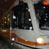 Aşırı kar yağışı tramvayları etkiledi Aşırı kar yağışı tramvayları etkiledi