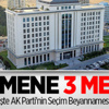 İşte AK Parti'nin Seçim Beyannamesi İşte AK Parti'nin Seçim Beyannamesi