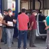 Araç muayenesinde sosyal mesafe yok oldu Araç muayenesinde sosyal mesafe yok oldu