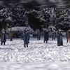 Boğaziçi akademisyenlerinden karlar altında Bulu protestosu