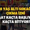 5 Haziran 18 yaş altı sokağa çıkma izni saat kaçta başlıyor kaçta bitiyor? Bugün 0-14 yaş sokağa çıkma izni var mı?