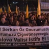 Yalova Valisi’ni protesto…