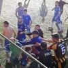 Futbol maçında yumruklar konuştu Futbol maçında yumruklar konuştu