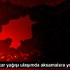 Tokat ta kar yağışı ulaşımda aksamalara yol açtı