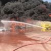 Antalya'da köpük fabrikasında yangın Antalya'da köpük fabrikasında yangın