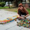 Rubik küplerle portre yapan Burak ın hedefi dünya ...