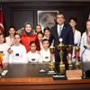 Çan Belediyesi Taekwondo kulübü başarılarını başkan ... Çan Belediyesi Taekwondo kulübü başarılarını başkan ...