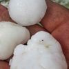 Niğde'de ceviz büyüklüğünde dolu yağdı Niğde'de ceviz büyüklüğünde dolu yağdı