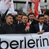A Haber'e protesto