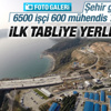3. köprüye ilk çelik tabliyeler yerleştirildi 3. köprüye ilk çelik tabliyeler yerleştirildi