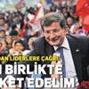 Başbakan Davutoğlu: Her türlü vesayete birlikte karşı duralım Başbakan Davutoğlu: Her türlü vesayete birlikte karşı duralım