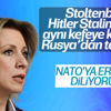 Zaharova'dan Stoltenberg'in açıklamalarına tepki geldi Zaharova'dan Stoltenberg'in açıklamalarına tepki geldi
