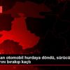 TIR a çarpan otomobil hurdaya döndü, sürücü yaralı ...