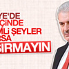 Binali Yıldırım'dan Suriye açıklaması
