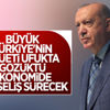 Cumhurbaşkanı Erdoğan, Beştepe'de işçilerle buluştu