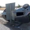 Aksaray da otomobil devrildi : 6 yaralı