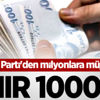 AK Parti'den milyonlara müjde! Sınır 1000 TL