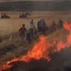 Yangına karşı adeta etten duvar ördüler! Yangına karşı adeta etten duvar ördüler!