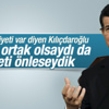 Davutoğlu'ndan Kılıçdaroğlu'nun eleştirilerine yanıt Davutoğlu'ndan Kılıçdaroğlu'nun eleştirilerine yanıt