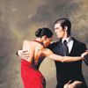 Arjantinliler’e tango öğretiyor Arjantinliler’e tango öğretiyor