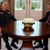 Davutoğlu, Orgeneral Özel'i kabul etti Davutoğlu, Orgeneral Özel'i kabul etti