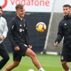 Beşiktaş gençlerle çalıştı Beşiktaş gençlerle çalıştı