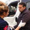 Polisi bile şaşkına çeviren kaza