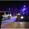 Drift yaparken dükkana girdi