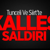 Tunceli Ve Siirt'te Askere Saldırı