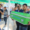 Sofuoğlu, 4 aylık oğlu Hamza'yı gözyaşlarıyla toprağa verdi