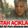 Cemil Bayık'tan küstah açıklamalar