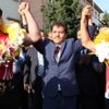 Milli güreşçilere coşkulu karşılama